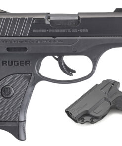 Ruger EC9s 9mm Striker-Fired Pistol with High-Tech Polymer IWB Holster